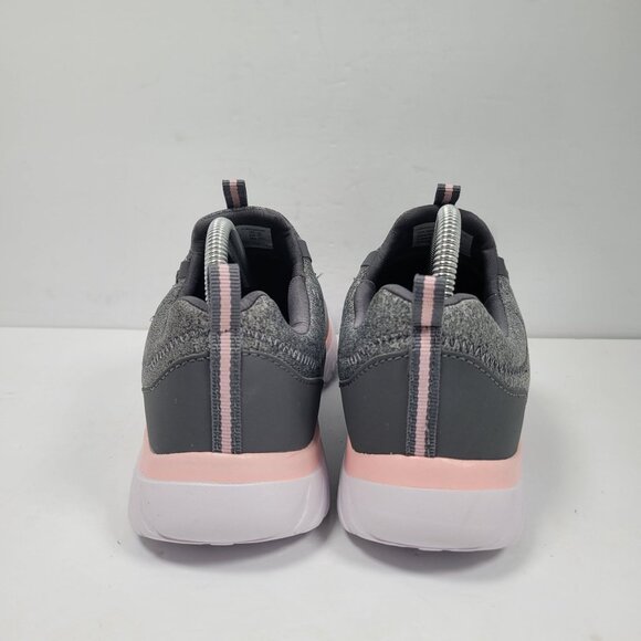 Athletic Works Women's Gray Memory Foam Slip On Sneakers US Size 8.5 - Picture 4 of 8